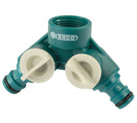 RACO  Original двухканальный, 3/4", с внутренней резьбой, Поливочный распределитель (4250-55255C)