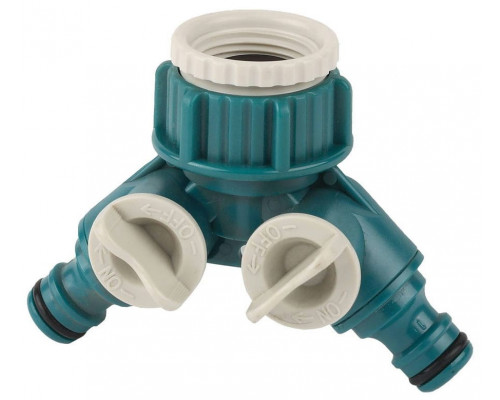RACO  Original 3/4" - 1", двухканальный, с внутренней резьбой, Поливочный распределитель (4250-55256C)
