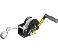 STAYER  MAXPull, 0.5т, 8 м, Ручная барабанная тросовая лебедка (43112-0.5)