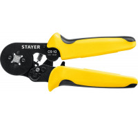 STAYER  CS-10 0.25-10мм2 с квадратным профилем для втулочных наконечников, Мультидиапазонные пресс-клещи (44447)