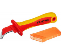 KRAFTOOL  KN-7 1000В Диэлектрический нож электрика изогнутый (45400)