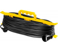 STAYER  MF 207 ПВС 2x0.75 50м, 2200Вт  Силовой удлинитель-шнурна рамке, (55018-50)
