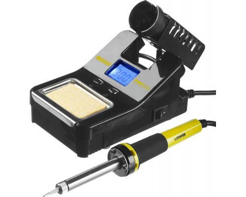 STAYER  SP-50 48Вт 160-520°C, Цифровая паяльная станция (55370)