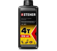 STEHER  4Т-10W40, 1 л, полусинтетическое масло для 4-тактных двигателей (76010-1)