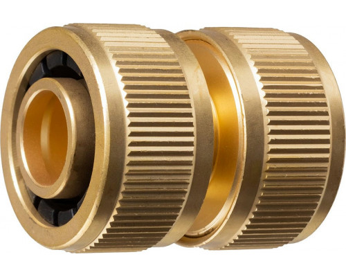 GRINDA  Expert 3/4", из латуни, для шланга, Ремонтная муфта (8-426143)