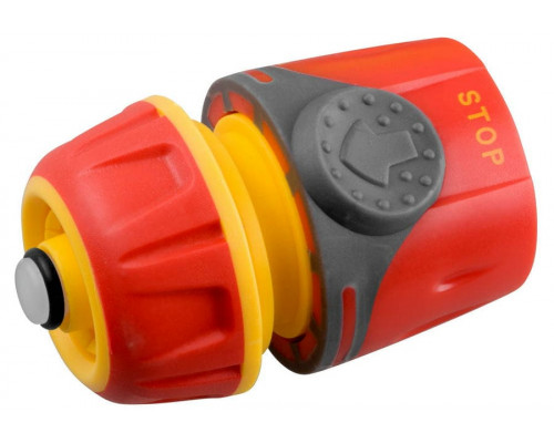 GRINDA  TC-12A 1/2", с автостопом, пластиковый с TPR, для шланга, Быстросъёмный соединитель, PROLine (8-426429)