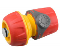 GRINDA  TC-34A 3/4", с автостопом, пластиковый с TPR, для шланга, Быстросъёмный соединитель, PROLine (8-426430)