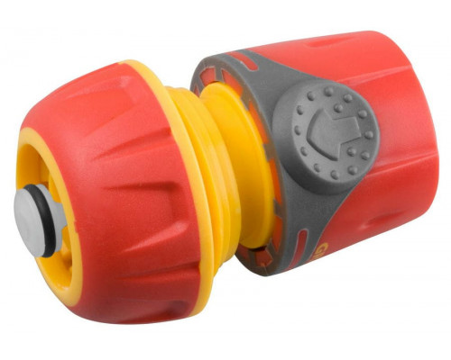 GRINDA  TC-34A 3/4", с автостопом, пластиковый с TPR, для шланга, Быстросъёмный соединитель, PROLine (8-426430)