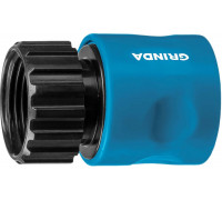 GRINDA  TT-34I 3/4", с внутренней резьбой, для шланга, Быстросъемный соединитель, PROLine (8-426501)