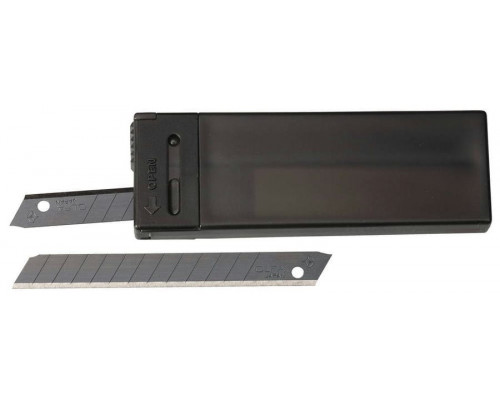 OLFA  EXCEL BLACK 9х80х0.38 мм 10 шт., Сегментированные лезвия (OL-ABB-10B)