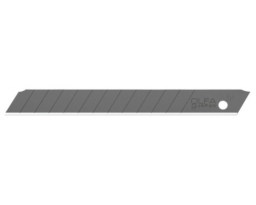 OLFA  EXCEL BLACK 9 мм 10 шт., в боксе, Сегментированные лезвия (OL-ASBB-10)