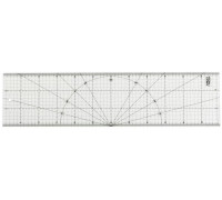 OLFA  150х600 мм, Разметочная метрическая линейка (OL-MQR-15x60)