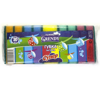 Губка д/пос Гренди 10шт Супер (30) Гренди