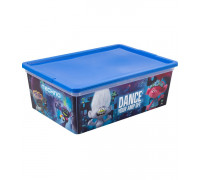 Коробка 10л TROLLS (9) Полимербыт арт 7162