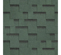 Гибкая черепица Шинглас (Shinglas) Ультра Фокстрот Эвкалипт