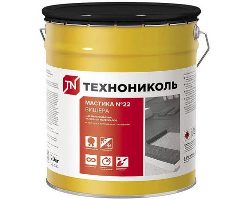 Мастика приклеивающая ТЕХНОНИКОЛЬ №22 (Вишера), 20кг