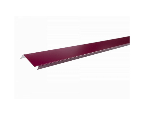 Планка примыкания полиэстер ТехноНИКОЛЬ RAL 3005 красная, 2м