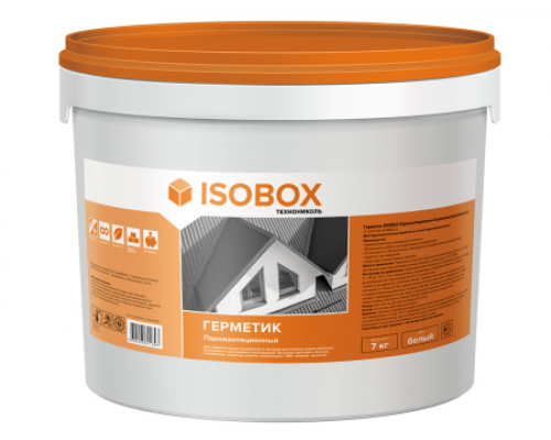 Герметик ISOBOX Паропроницаемый Акриловый (наружный А), 7кг