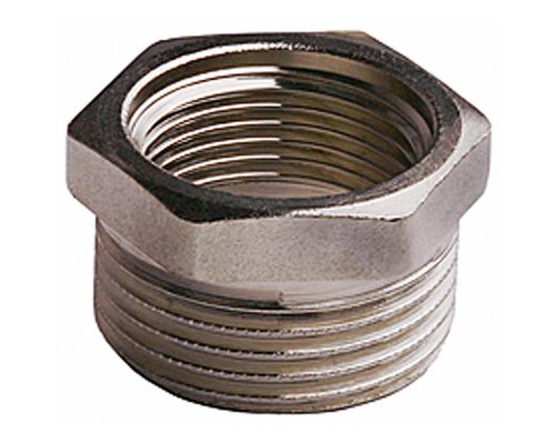 GENERAL FITTINGS  1/2" х 3/8", никель, Футорка (51081-1/2-3/8)